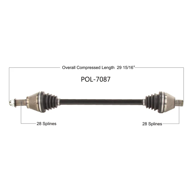 Open Trail Pol-7087 Oe 2.0 Axle