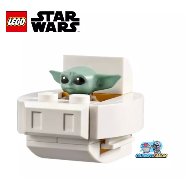 Lego® Star Wars Figur - Grogu * The Child *Baby Yoda + Hoverpram* aus 75331* Neu