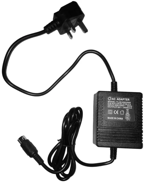 Korg Am8000R Ambience Power Supply Replacement Adapter Uk 9V Ac 220V 230V 240V