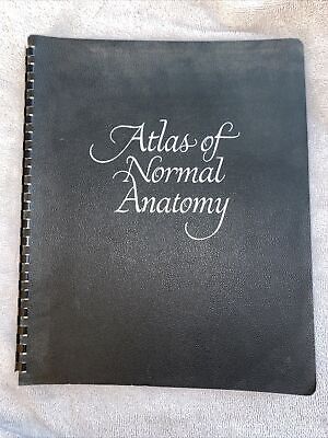Vintage 1956 Atlas of Normal Anatomy Book Lederle Laboratories - 48 Plates Comb