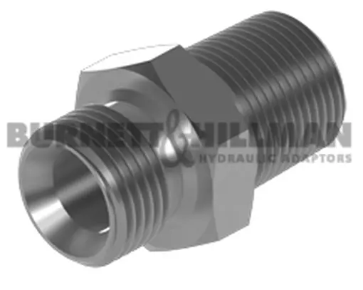Burnett & Hillman Bsp 0.6cm Mâle X Bspt 1cm 60° Cone Adaptateur Mâle
