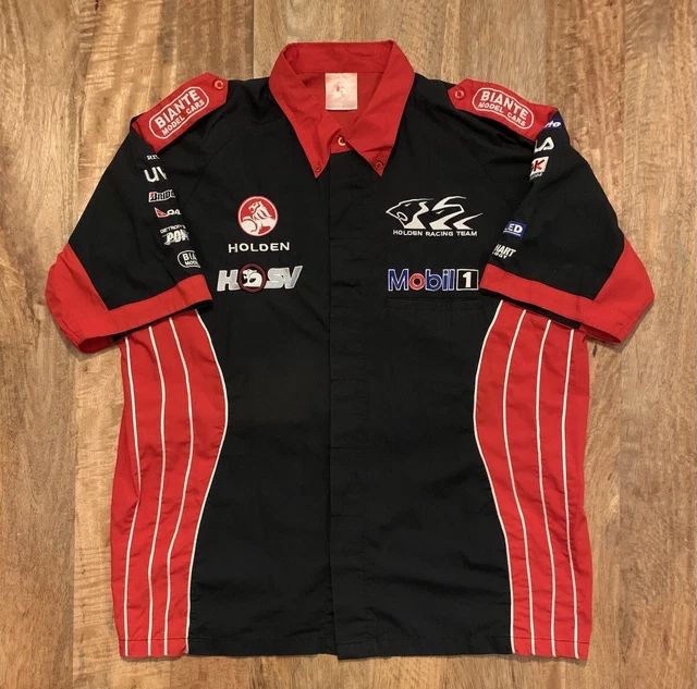 HRT HOLDEN RACING Team Pit Shirt V8 Supercars Mens Size Large EUR 55,16