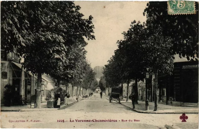 CPA LA VARENNE-CHENNEVIERES Rue du Bac (869598)