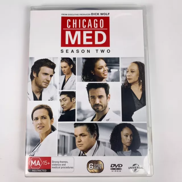 Chicago Med : Season 2 (DVD, 2016 6 disc set) 23 episodes Region 4