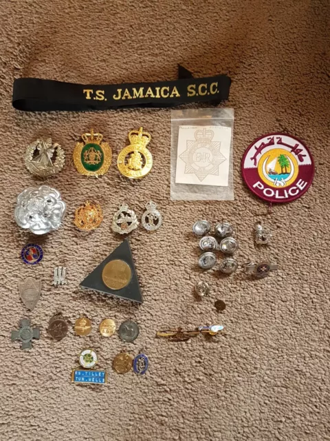 Job Lot Of Military/Obsolete Badges Etc