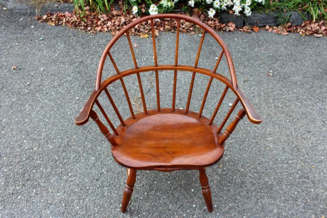 Conant Ball Windsor Chair Old Antique Reproduction New England Gardner Boston