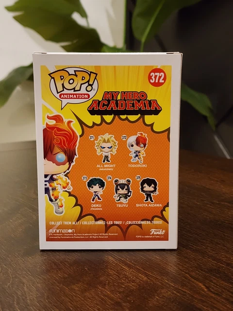 My Hero Academia Shoto Todoroki 372 Funko Pop Signed JSA w/ Protector 3