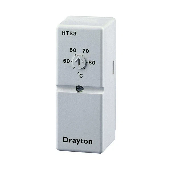 DRAYTON HTS3 HOT WATER CYLINDER THERMOSTAT (WITHOUT FIXING STRAP) .y £