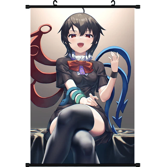 touhou houjuu nue Cosplay HD Home Decor Poster Wall Scroll Otaku 60x90CM E16
