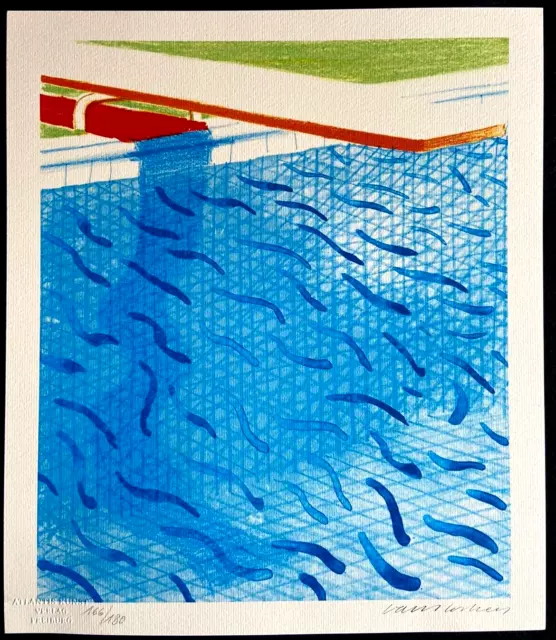 David Hockney - Lithographie 1997