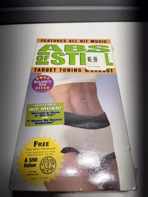 QUICKFIX : TIGHT Abs Workout VHS Video Plus ABS Of Steel Target Toning  Workout $14.99 - PicClick