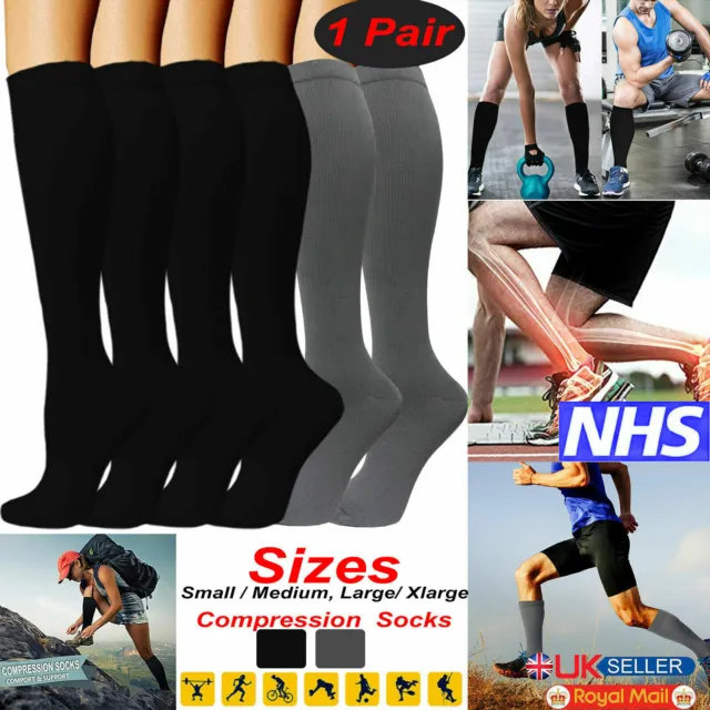 Socks Compression Support Foot Pain Heel Plantar Fasciitis Relief Sleeve Arch