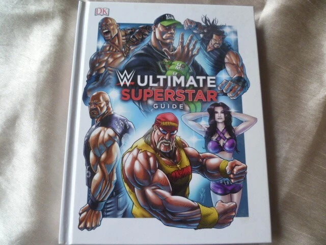 VERY RARE 'WWE ULTIMATE SUPERSTAR GUIDE ' huge SB Book in NEW condition ...