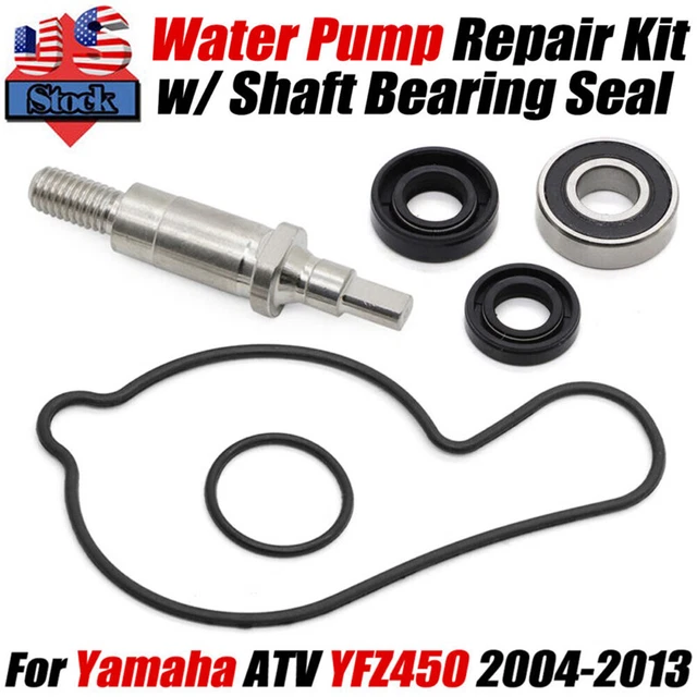 WATER PUMP BEARING Seals Shaft Repair Kit For Yamaha YFZ450 YFZ 450
