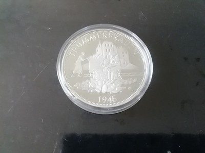 Moneda Plata Criptomoneda Dogecoin 1oz Argent Cryptocurrency Bitcoin silbermunze 