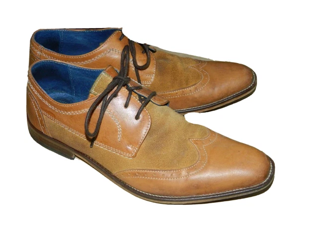 Scarpe jazz bicolore vintage Jones The Bootmakers taglia 7 (AD3011)