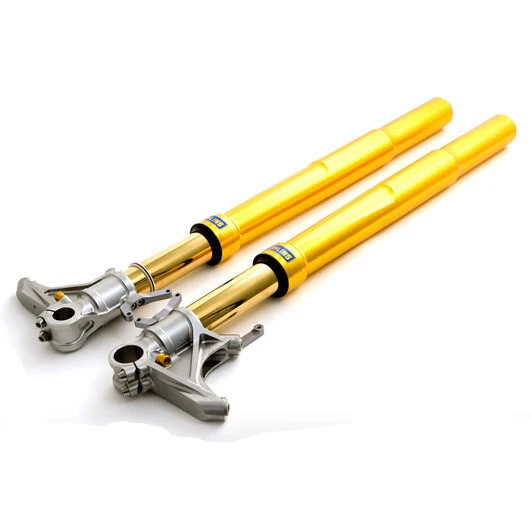 Ohlins FGRT213 R&T 43mm Front Forks (Set) Ducati 848 EVO 1098 1198 GOLD Tubes