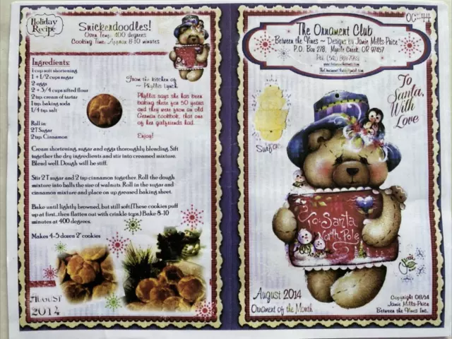 Patrón de pintura de tole hágalo usted mismo para Santa con amor