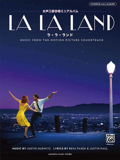 LA LA LAND Treble Chorus (Upper-Intermediate) Sheet Music Book