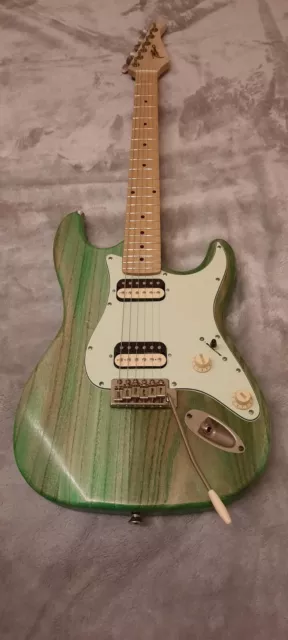 E-Gitarre Stratocaster Style - Unikat - Top Sound - Tonerider Pickups