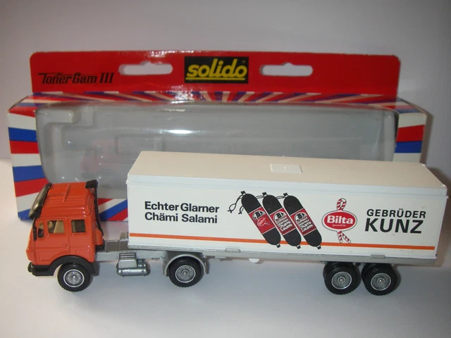 Solido 1/60 Iveco Camion Multibennej – Gamme I 2111 – Occasion Boite