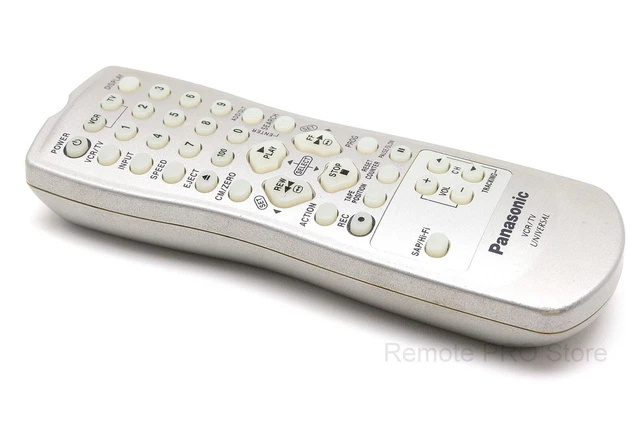 PANASONIC VCR/TV Remote Control PV-V4523 PV-V4523S PV-V4250 PV-V4530-K PV-V4530S