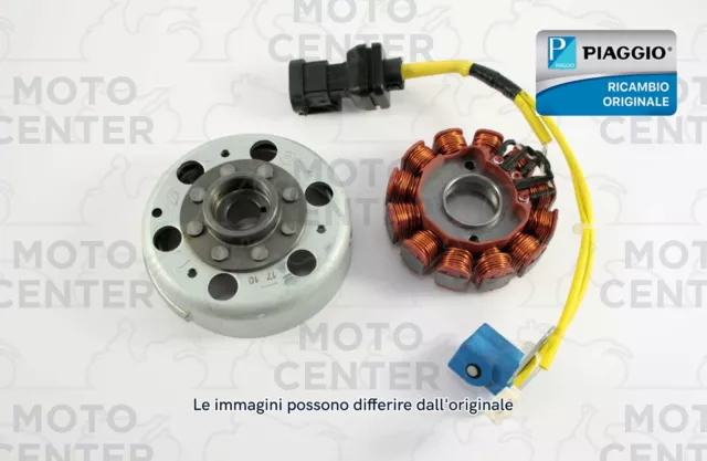 Statore E Volano Piaggio  Beverly 125 ('07-'10) - Vespa Gts 125 ('07-'11) - Gran