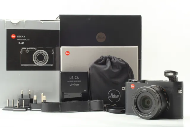 *NEAR MINT+++ in Box* Leica X (Typ113) 16.2MP digital camera Black From JAPAN