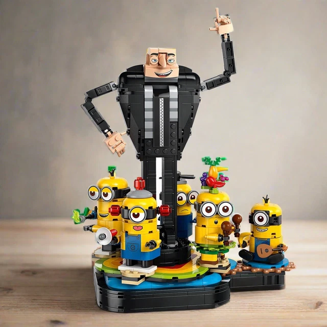 75582 LEGO DESPICABLE ME 75582 Brick-Built Gru and Minions Toy Set EUR 157,01 ...