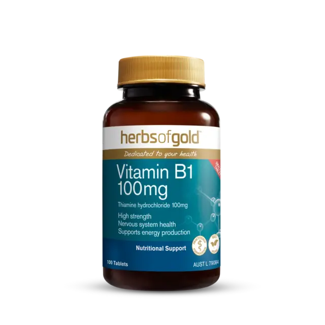 Vitamin B1 100mg //  High Strength Thiamine Hydrochloride 100 Tablets