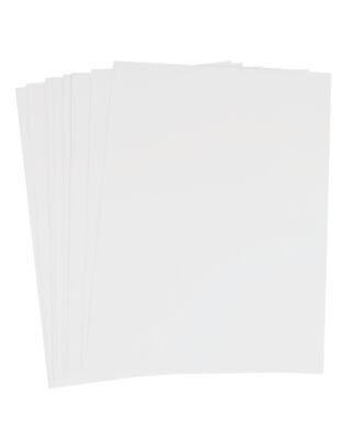 Enkaustik-malkart, a4 10 unid, blanco