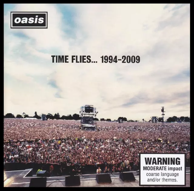 OASIS (2 CD) TIME FLIES 1994-2009 ~ BEST OF / GREATEST HITS ~ 90's POP *NEW*