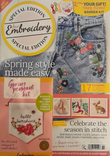 Love Embroidery Special Edition Magazine Issue 51 New Brand Cover