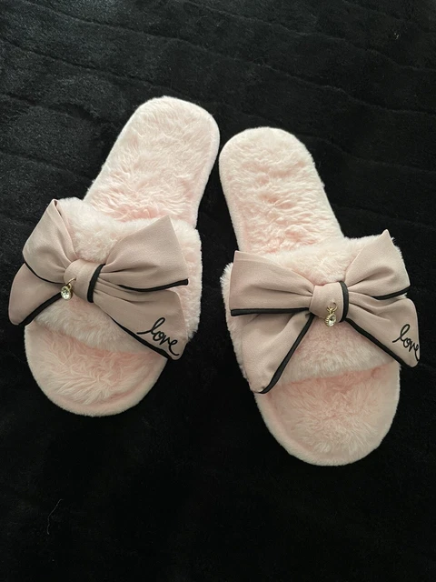 LADIES PINK MEMORY Foam Slippers Size 37 38 4 5 New In bag 6.99