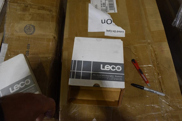 (Box Of 100) Leco 810-269-300 600 Psa Silicon Wet Or Dry 8" Carbide Disc Free Sh