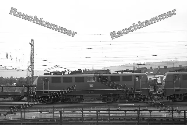 DB 140 844-2  Saarbrücken Hbf 1975 / org. Negativ + Datei!  405#07