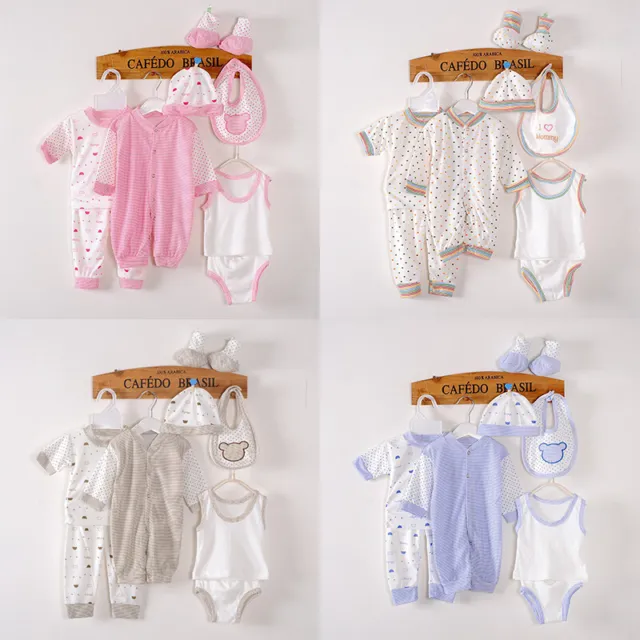 Baby Clothes Set Romper Top 0-3M Newborn Pyjama Shirt Outfit Unisex Infants