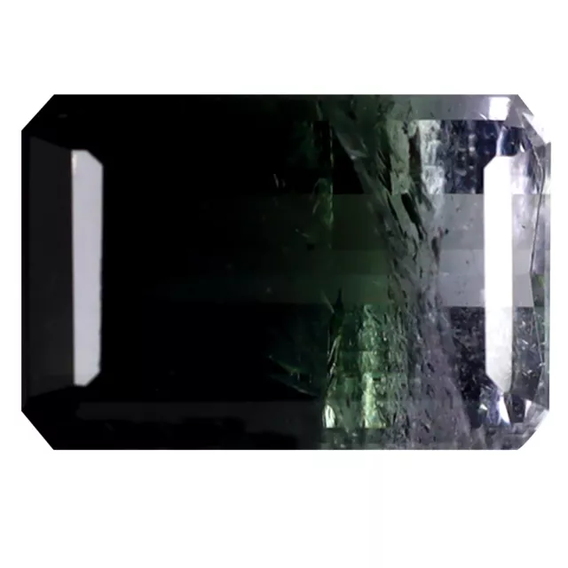 1.77 ct  Octagon (9 x 6 mm) Unheated / Untreated  Watermelon Tourmaline Gemstone