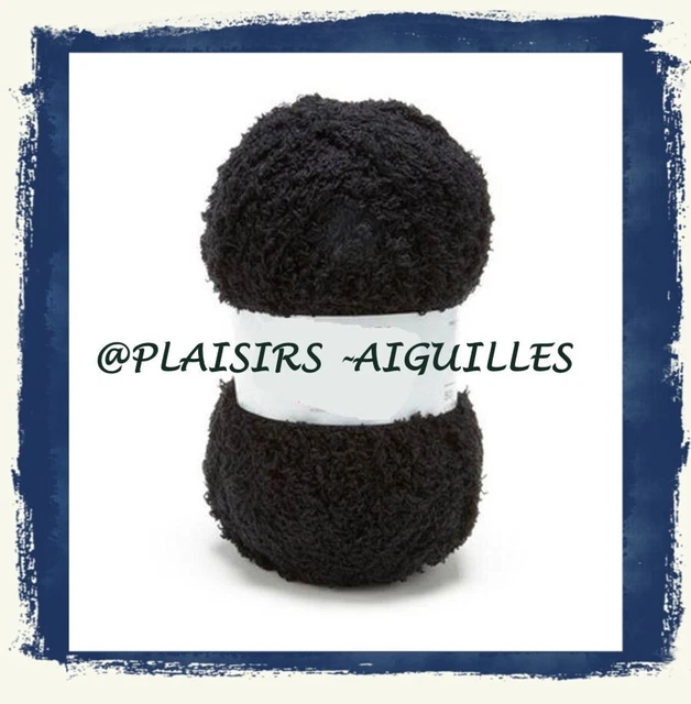 Lot De 5 Pelotes De Laine Phil Douce Châtaigne Marron - Aiguille 5 - 100% Polyester - Neuves