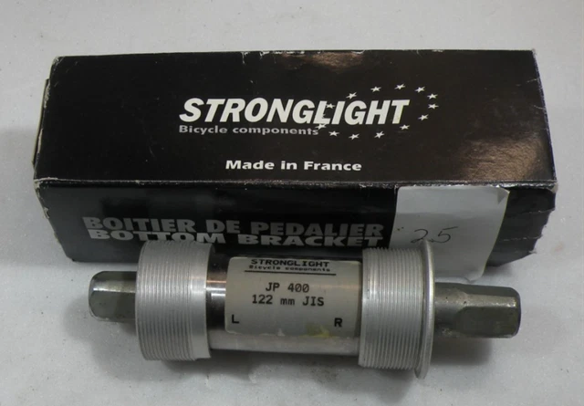 Pédalier Stronglight Spidel 700A - 124mm - Filetage Anglais (BSA) - Occasion - Attention Pièce Spéciale !