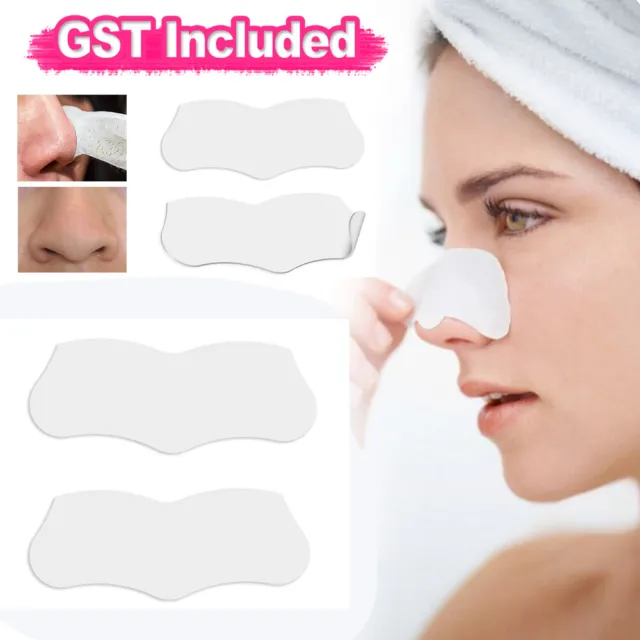 10/20/50x Blackhead Remover Nose Face Mask Strips Black Head Pore Acne Clean