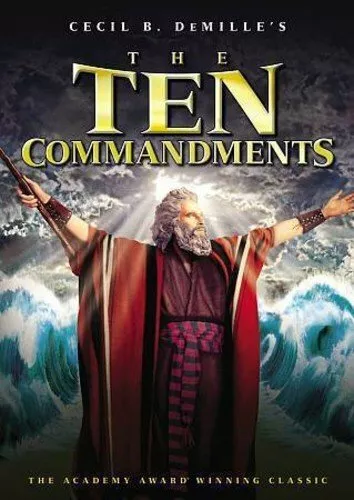 NEW The Ten Commandments MOVIE DVD Charlton Heston 10 BIBLE 1956 CLASSIC CECIL