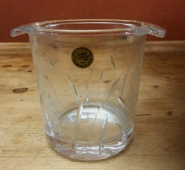 Verre A Eau Seau à Glace En Cristal J.G. Durand 24% PbO - Vintage - Occasion Excellent état Seau à Glace Vintage Excellent état