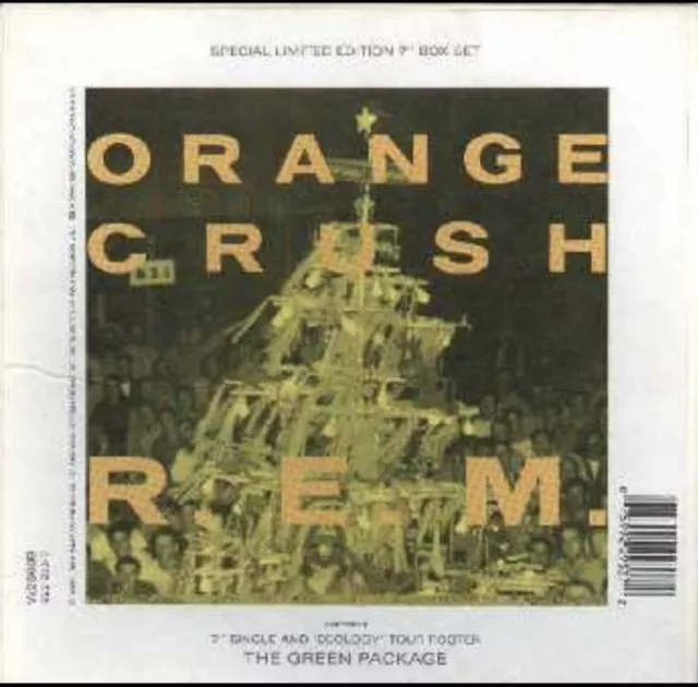 R.E.M. ORANGE CRUSH, 7” vinyl box set (1989) WARNER BROS RECORDS, Near/Mint