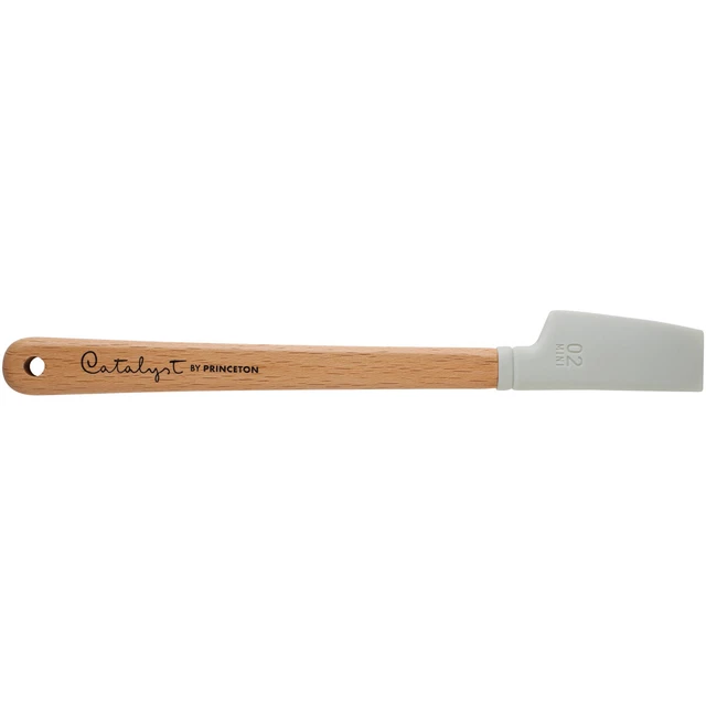 Paquete de 2 herramientas mini hoja de silicona catalizador de Princeton - blanco M-02 - M-0-2