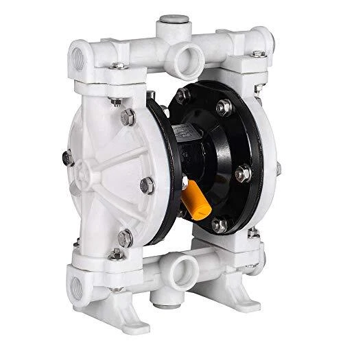 HOTSTORE Air-Operated Heavy Duty Double Diaphragm Transfer Pump 1/2" Inlet & ...