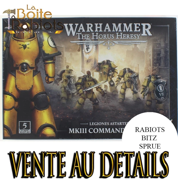 Bits Warhammer Space Marines Chaos Eldricht Omen Rabiot Figurines Warhammer Space Marines Du Chaos - Lot Eldritch Omen / Rabiots Bitz - Neuf Figurine Warhammer - Foto 2
