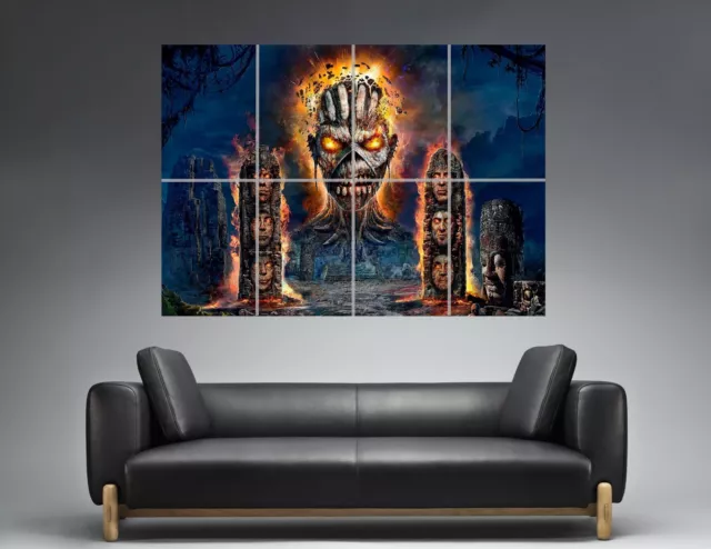 Iron Maiden Wall Art Poster Great Format A0 Wide Print