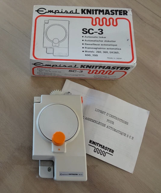 REMAILLEUSE SC-3 Machine à Tricoter EMPISAL KNITMASTER 260 360 SK560 600 700