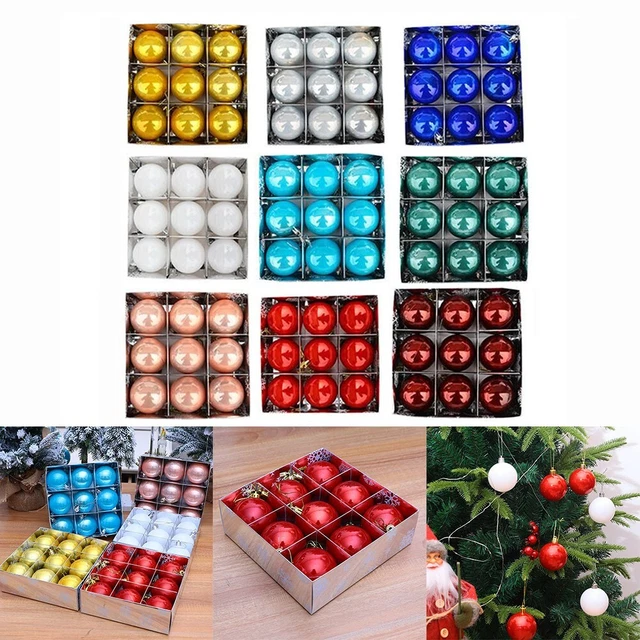 Produktbild von REICHE BURGUNDERFARBENE WEIHNACHTSKUGELN Für Ein Warmes Und Gemütliches Ambien EUR 7,13